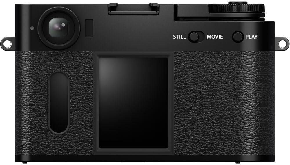 FUJIFILM X Half Premium Compact Digital Camera (Black) Bundle with Fuji INSTAX MINI Link 3 Smartphone Printer (Rose Pink) + Instax Mini Film + Extra Battery + Charger + 64GB Memory Card + More