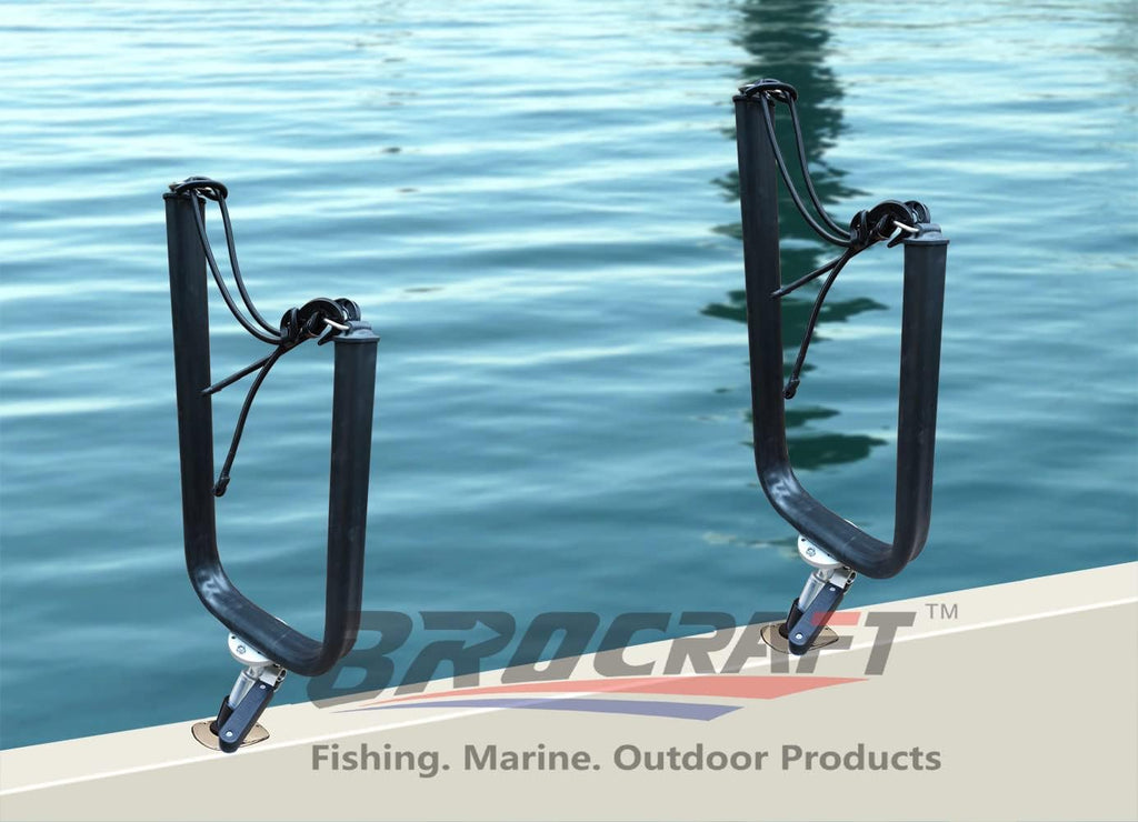 Brocraft Paddle Board Rack for Boat/Sup Board Rack for Boat/Paddle Board Rack for Boat Rod Holder (Set of 2)