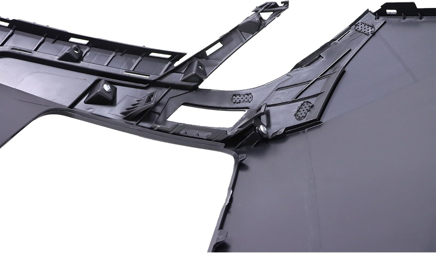 GXARTS Black Right Front Bumper Cover 865F4S8CB0 Compatible with Hyundai Palisade Limited SEL 2023-2025