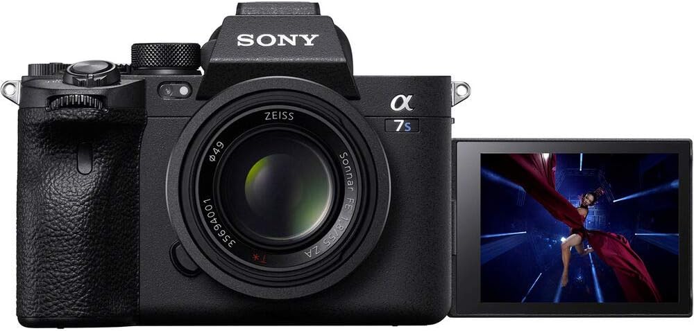 Sony Alpha a7S III Mirrorless Digital Camera Body Only ILCE7SM3/B, Sony FE 70-200mm Lens, 64GB Memory Card, NP-FZ-100 Battery, Corel Photo Software, Case, External Charger, and More