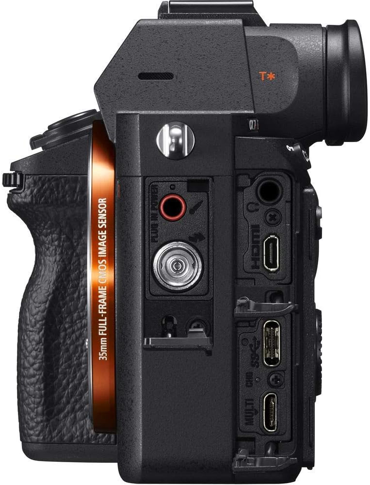 Sony Alpha a7R III Mirrorless Digital Camera (Body Only) (ILCE7RM3/B) + 64GB Memory Card + 2 x NP-FZ-100 Battery + Corel Photo Software + Case + Card Reader + LED Light + More (Renewed)