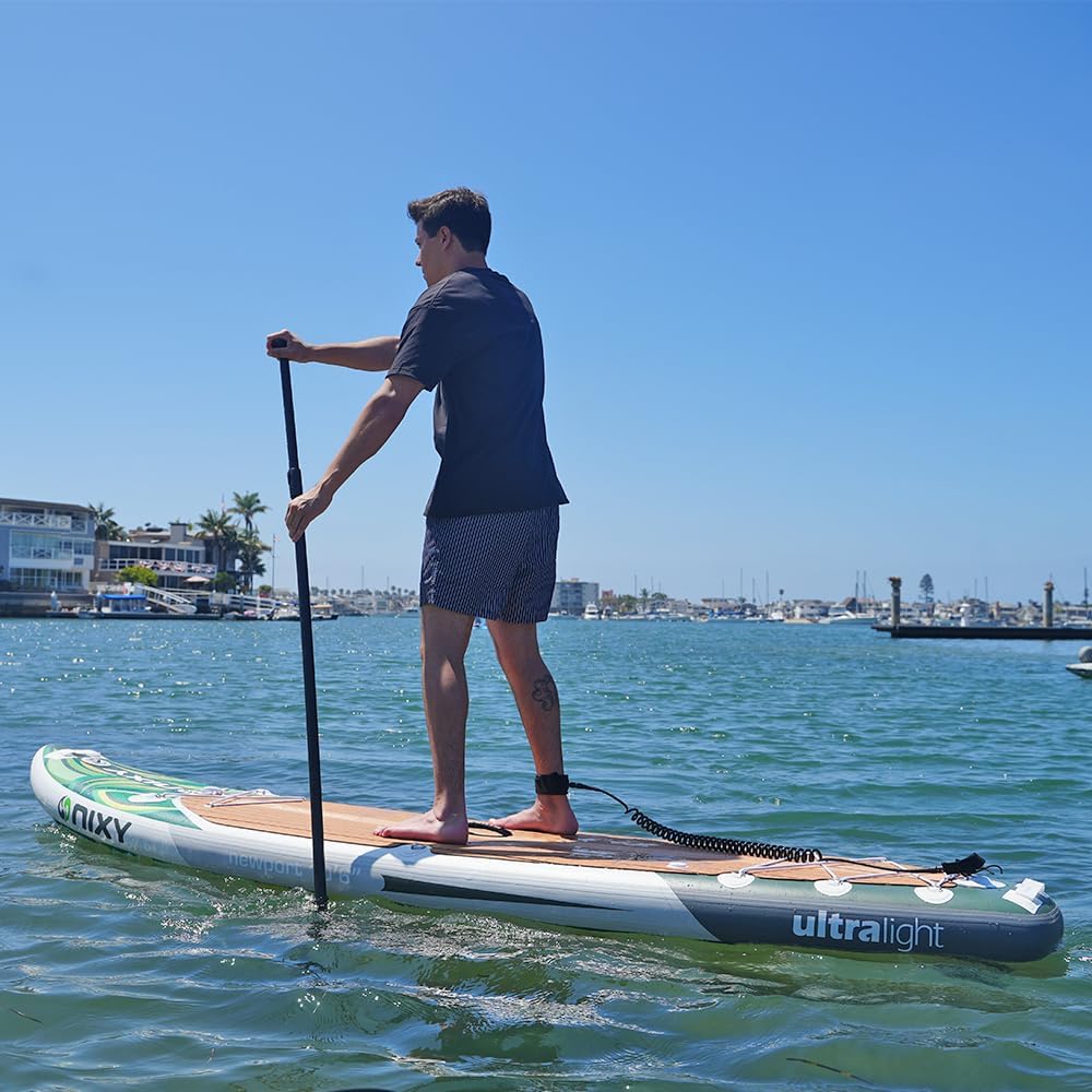 NIXY G5 Newport 10'6' x 32' Inflatable Paddle Board | High-Performance, Durable, and Lightweight SUP for All Skill Levels | Welded Seams | 300 lbs. Capacity