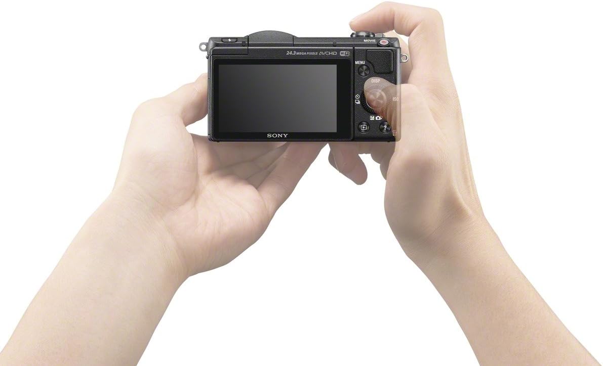 Sony a5100 16-50mm Mirrorless Digital Camera with 3-Inch Flip Up LCD (Black) (Renewed)