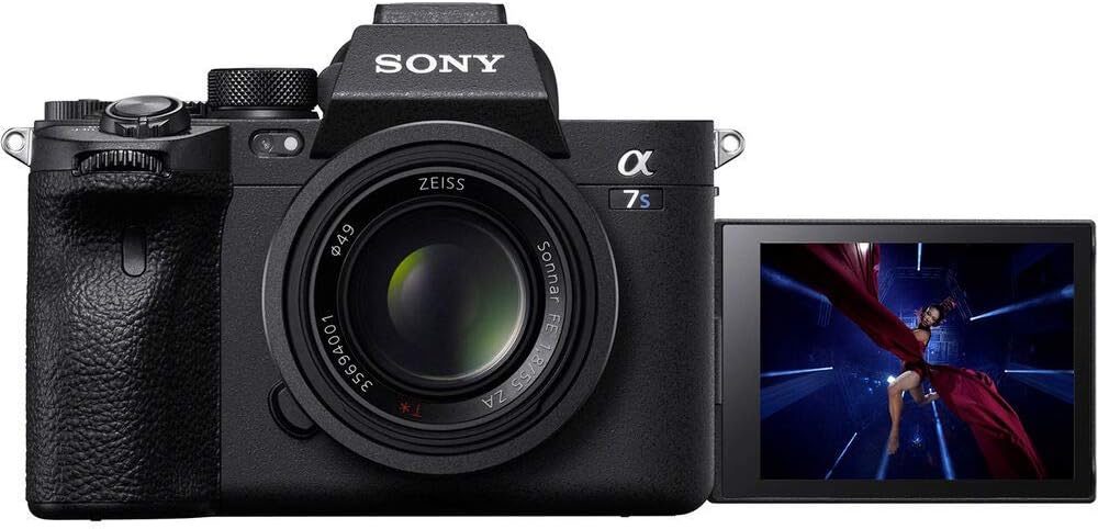 Sony Alpha a7S III Mirrorless Digital Camera (Body Only) (ILCE7SM3/B) + Sony FE 24-70mm Lens + 64GB Memory Card + NP-FZ-100 Battery + Corel Photo Software + Case + External Charger + More (Renewed)