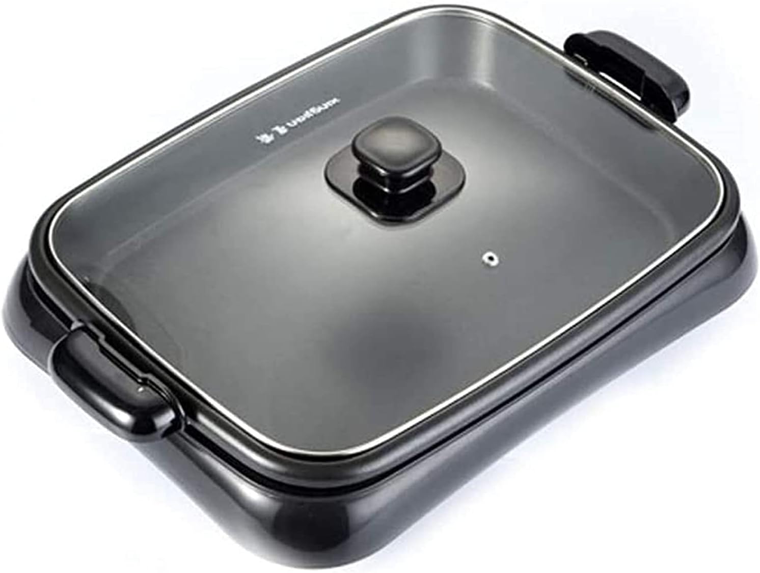 Indoor Korean Barbecue Grill Portable Electric Grill, Barbecue Hot Pot Grilled Fish Oven Electric Baking Tray Commercial Rectangular Household Split Grilled Fish Plate Multi-function Smokeless Special