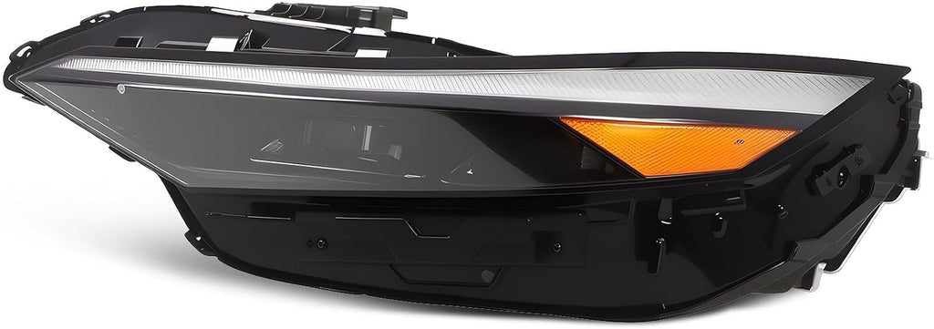 Left Headlight Assembly W/Module Compatible with Elan-tra SE SEL N Line GLS Preferred Luxury Limited 2024-2025 Headlamp Driver Side Front Light 92101AA740