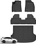 Wayhigh® Floor Mats & Cargo Liner for Lexus RX 2010-2015 RX350 / RX450h All Weather TPE Car Mats Waterproof Heavy Duty Floor Liners for Lexus RX Accessories