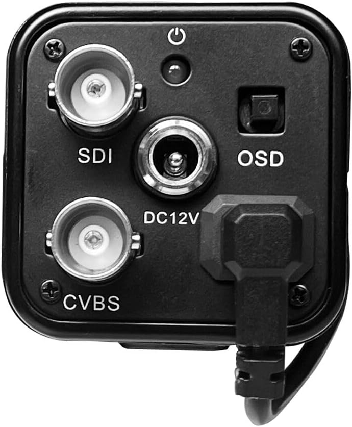 3G SDI Camera, 2MP 1080P Digital CCTV Security Camera, 1/2.8 High Sensitivity Sensor with 2.8-12mm Manual Varifocal Auto Iris Lens，DC12V 1A Power Adapter Free by Click Below Extra Saving