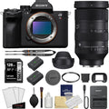Sony Alpha a7R V Mirrorless Digital Camera Bundle with Sigma 28-105mm F2.8 DG DN Art Lens + Extra Sony NP-FZ100 Battery +128GB Memory Card + Screen Protectors + Cleaning Kit + Microfiber Cloth
