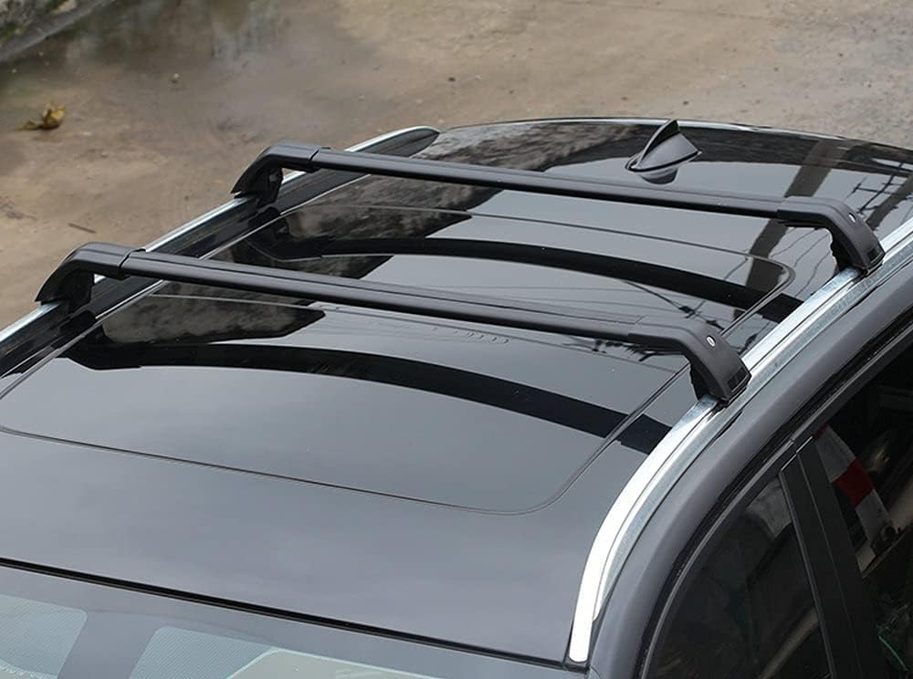 Cross Bars Fits for Hyundai Ioniq 9 S SE SEL Limited Calligraphy 2025 2026 Crossbar Luggage Carrier Roof Rack Rail Carrier Lockable 2PCS (All Black)