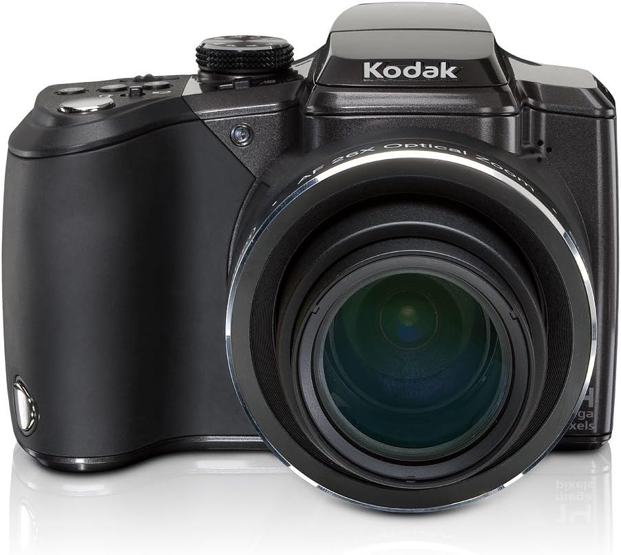 Kodak EasyShare Z981 14MP 26x Optical/5x Digital Zoom HD Camera (Black) - One Touch Sharing!