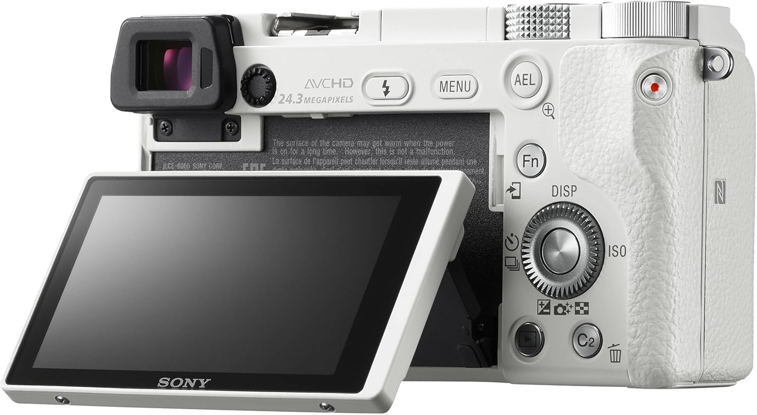 Sony Alpha a6000 Mirrorless Camera with 16-50mm Lens (Silver) with Bag, 64GB Memory Card, Card Reader, Plus Essential Accessories