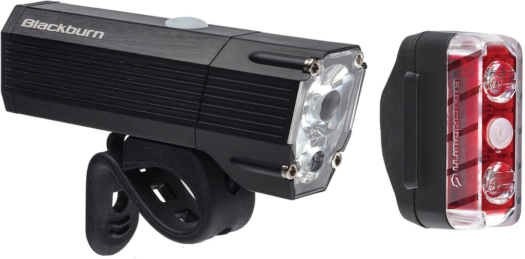 Blackburn Dayblazer Front and Rear Bike Light Set (1500 Lumens Front, 65 Lumens Rear)