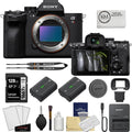 Sony Alpha a7R V Mirrorless Digital Camera Body Bundle with Extra Sony NP-FZ100 Lithium-Ion Battery +128GB Memory Card + Screen Protectors + Camera Cleaning Kit + Microfiber Cloth (6 Items)