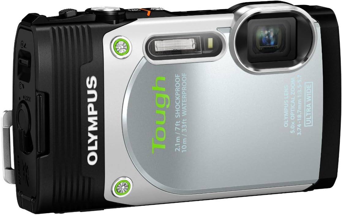 Olympus Stylus TG-850 IHS 16 MP Digital Camera (Black) - International Version