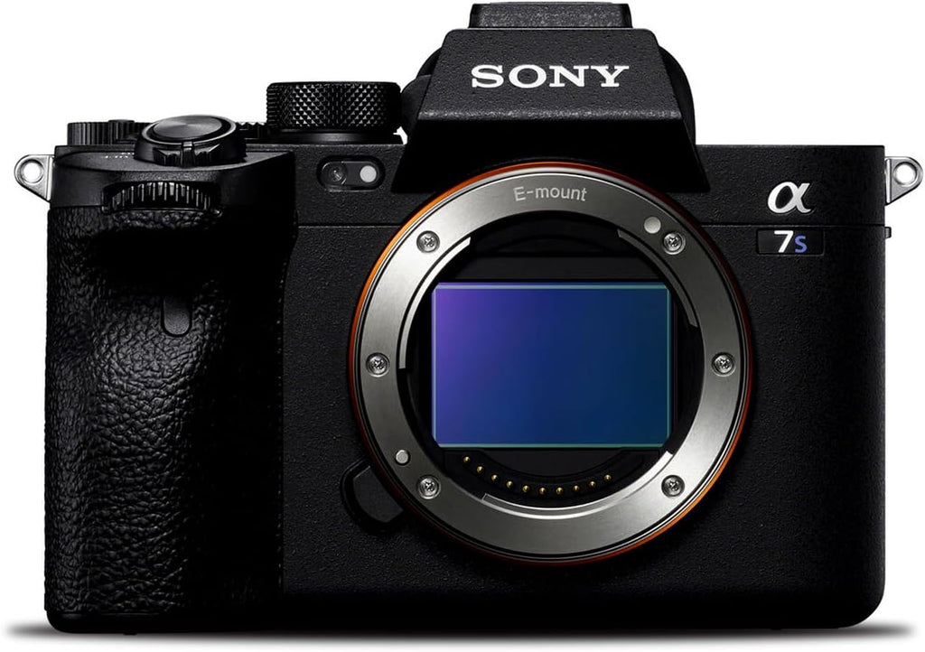 Sony α7S III Full-Frame Mirrorless Camera Body (ILCE-7SM3/B) – 12.1 MP BSI Sensor, 4K 120p 10-Bit Video | 2 x 64GB Memory Card, 3 x NP-FZ-100 Battery, Case, External Charger and More