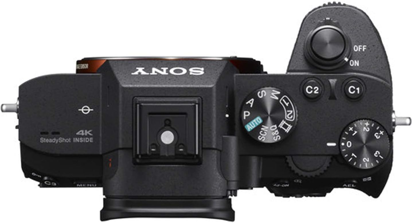 Sony Alpha a7 III Mirrorless Digital SLR Camera with 28-70mm Lens Kit Video Bundle + LED Video Light + Microphone + Extreme Speed 64GB Memory(20pc Bundle), ILCE7M3K/B