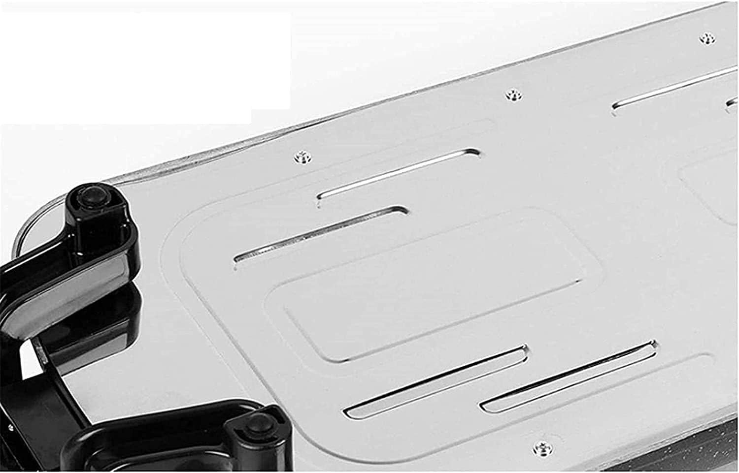 Korean BBQ Grill Smoke-Free Multi-Function Electric Grill Pan With Hot Pot 2 In 1,Household Nonstick Electric Griddle