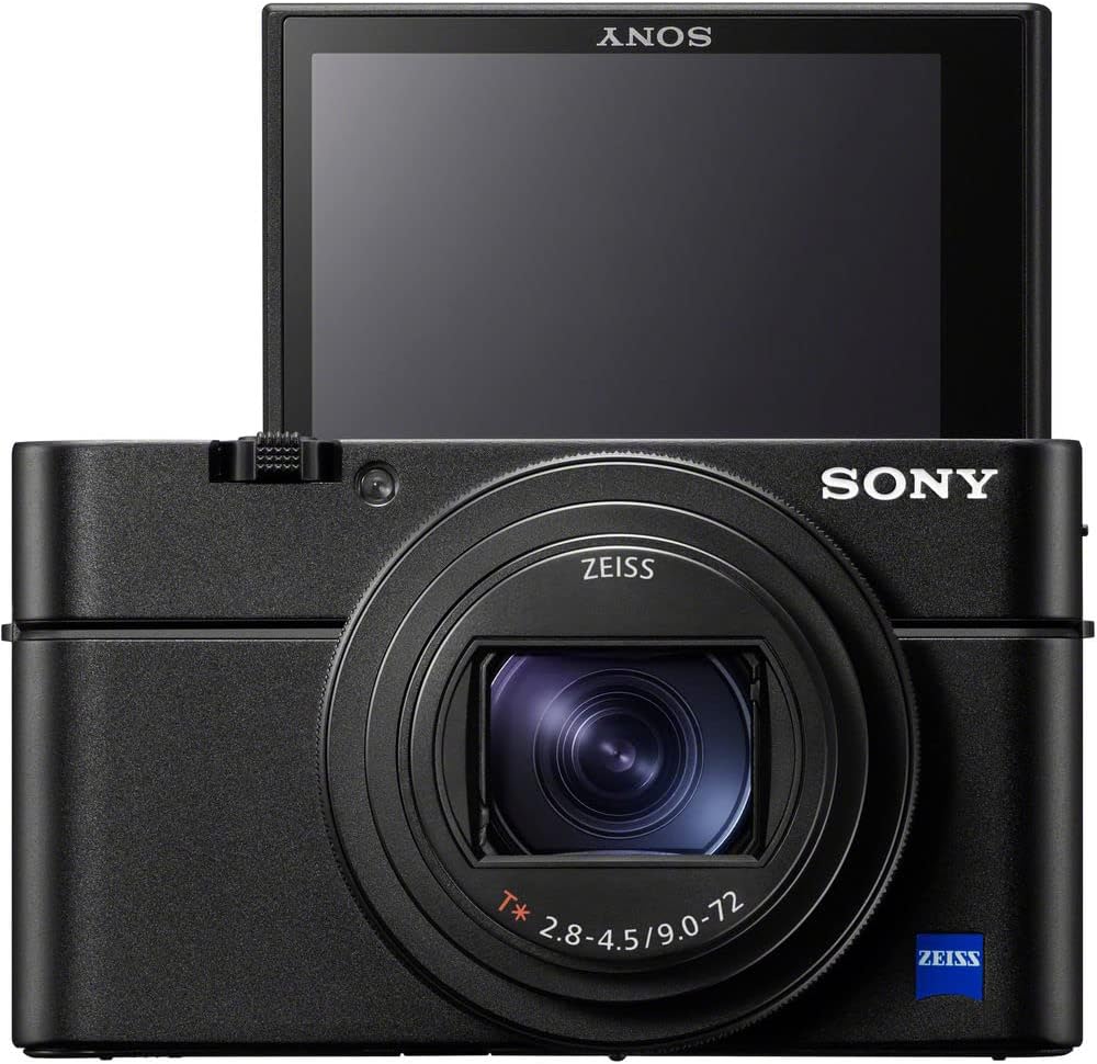Sony Cyber-Shot RX100 VII Digital Camera (DSC-RX100M7) – 20.1MP 1-Inch Stacked CMOS Sensor | ZEISS 24–200 mm Zoom Lens | 64GB Card, Case, NP-BX1 Battery, Card Reader, HDMI Cable and More