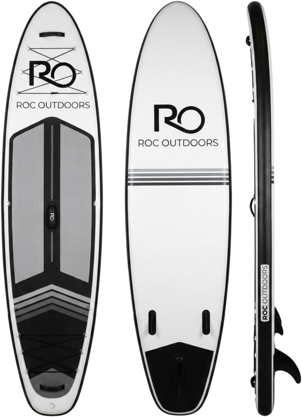 Roc Inflatable Stand Up Paddle Board with Premium SUP Paddle Board Accessories, Wide Stable Design, Non-Slip Comfort Deck for Youth & Adults