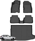 Wayhigh® Floor Mats & Cargo Liner for Subaru Crosstrek Hybrid 2026 All Weather TPE Car Mats Waterproof Heavy Duty Floor Liners Custom Fit for Crosstrek Accessories