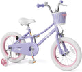XJD Girls Bike for 2-12 Years Old Kids 12 14 16 20 Inch Toddler Bike,Retro Style Kids Bike with Training Wheels, 20 Inch Girl Bicycle with Kickstand