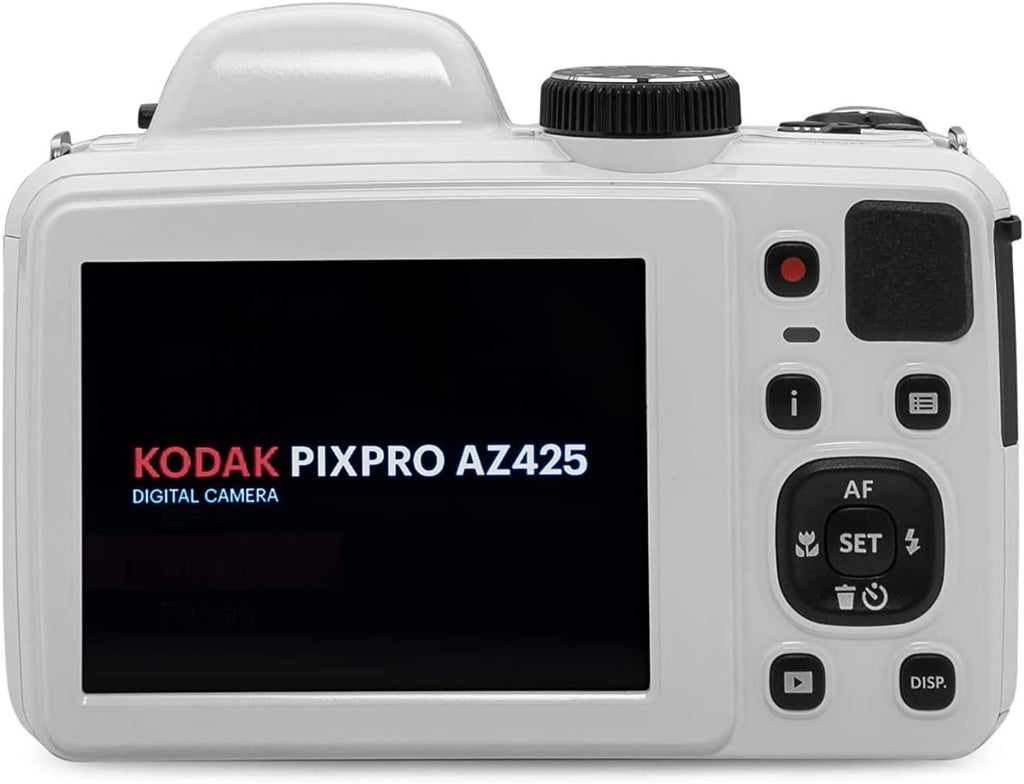 Kodak PIXPRO AZ425 Astro Zoom 20MP Digital Camera with 42x Optical Zoom (White) Bundle with Kodak 32GB SD Card (2 Items)