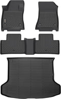 GINOWY-Floor Mats & Cargo Liner for Infiniti QX50 2019-2025 & 2022-2025 Infiniti QX55, All Weather Car Floor Mat Rubber Liners Cargo Trunk Mat for Infiniti QX50 Accessories