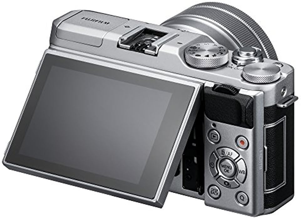 Fujifilm X-A5 Mirrorless Digital Camera w/XC15-45mmF3.5-5.6 OIS PZ Lens - Silver