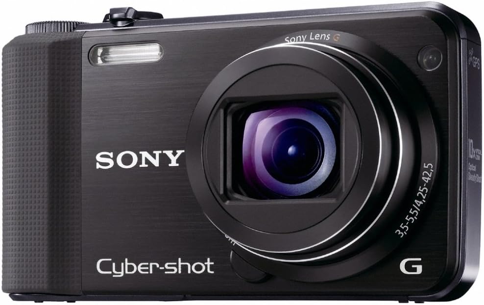 Sony Cyber-Shot DSC-HX7V 16.2 MP Exmor R CMOS Digital Still Camera with 10x Wide-Angle Optical Zoom G Lens, 3D Sweep Panorama, and Full 1080/60i HD Video (Black) (Renewed)