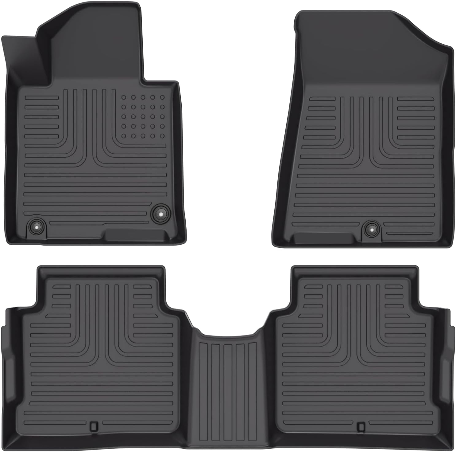 for Hyundai Sonata Floor Mats 2015 2016 2017 2018 2019,Car Mats for Hyundai Sonata All Weather Floor Mats Cargo Liner Accessories 2015-2019
