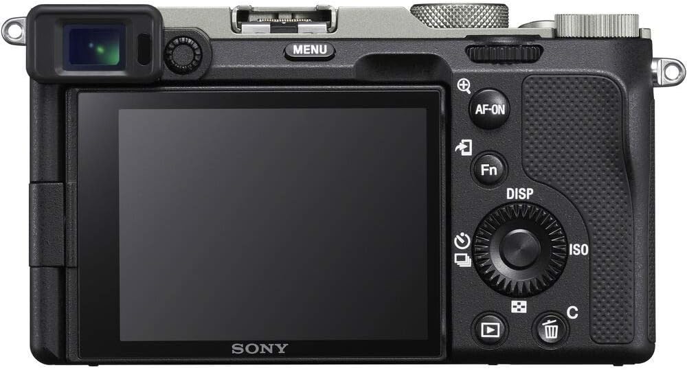 Sony Alpha a7C Mirrorless Digital Camera with 28-60mm Lens (Silver) ILCE7CL/S + 64GB Memory Card + 2 x NP-FZ-100 Battery + Corel Photo Software + Case + External Charger + Card Reader + More (Renewed)