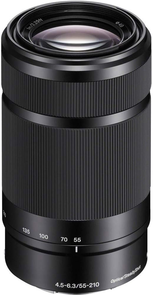 Sony Alpha a6000 Mirrorless Camera with 16-50mm and 55-210mm Lenses ILCE6000Y/B with Sony FE 85mm Lens, Soft Bag, Additional Battery, 64GB Card, Card Reader, Plus Accessories