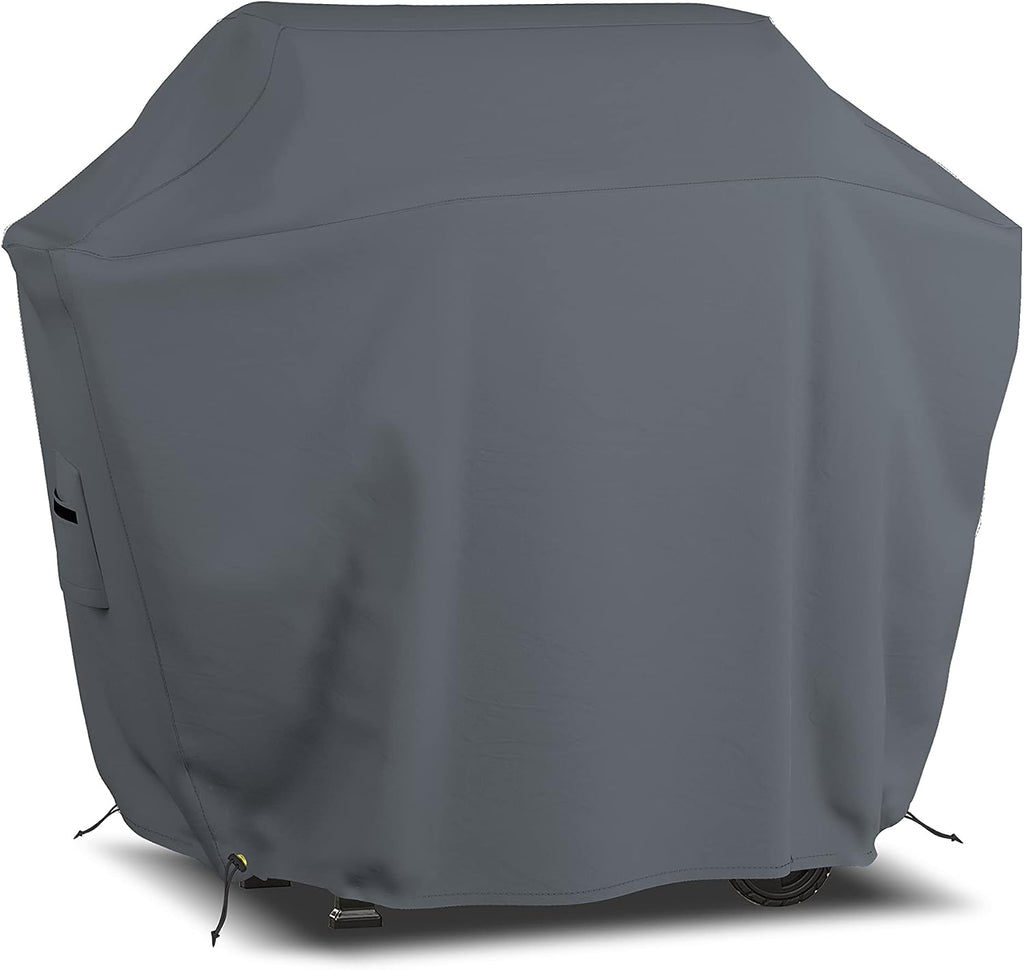 Covers & all BBQ Grill Cover, 12 Oz Waterproof UV & Weather Resistant, Outdoor Cover with Air Vents & Drawstrings (50' Inch, Gray)
