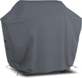 Covers & all BBQ Grill Cover, 12 Oz Waterproof UV & Weather Resistant, Outdoor Cover with Air Vents & Drawstrings (50' Inch, Gray)