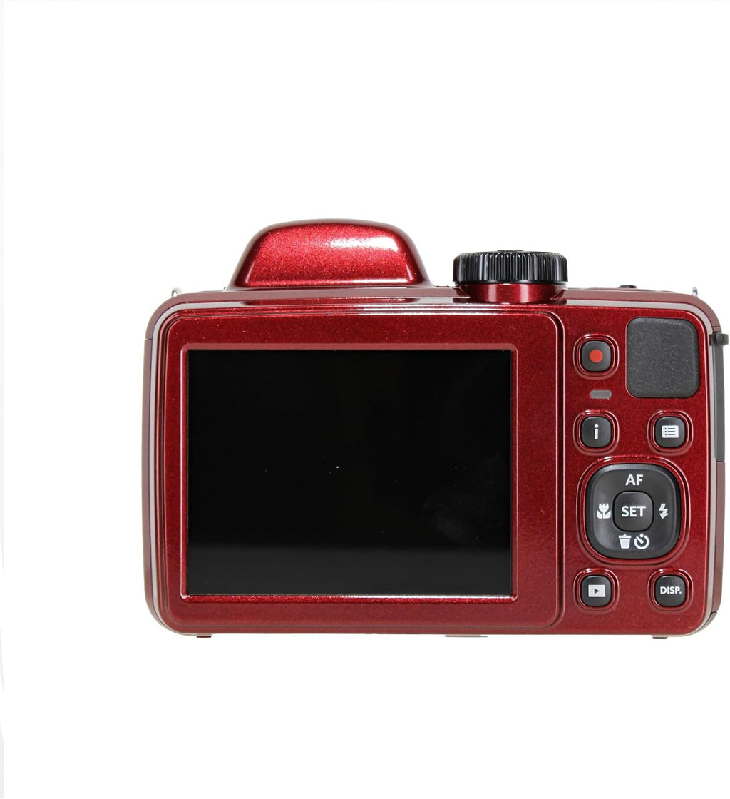Kodak PIXPRO AZ425 20MP Vlogging Digital Camera (Red) 42X Optical Zoom, 24mm Wide Angle Lens Bundle with 32GB Memory Card + Vlogger Tripod + Bag + More Vlog Accessories