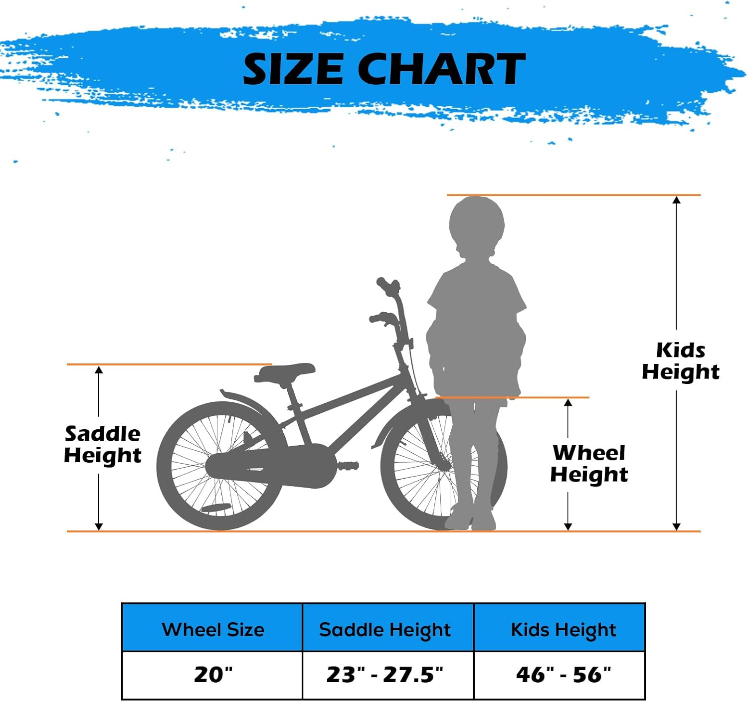 WEIZE Kids Bike, 16 20 Inch Children Bicycle for Boys & Girls Ages 4-12 Years Old, Rider Height 41-62 Inch, Adjustable Seat & Handlebars, Coaster Brake, Multiple Color Options
