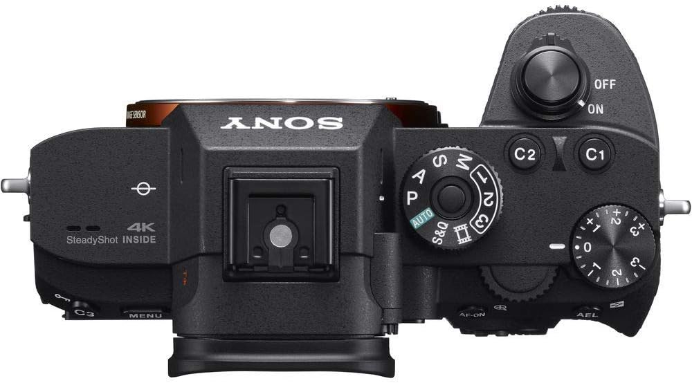 Sony Alpha a7R III Mirrorless Digital Camera (Body Only) (ILCE7RM3/B) + 64GB Memory Card + 2 x NP-FZ-100 Battery + Corel Photo Software + Case + Card Reader + LED Light + More (Renewed)