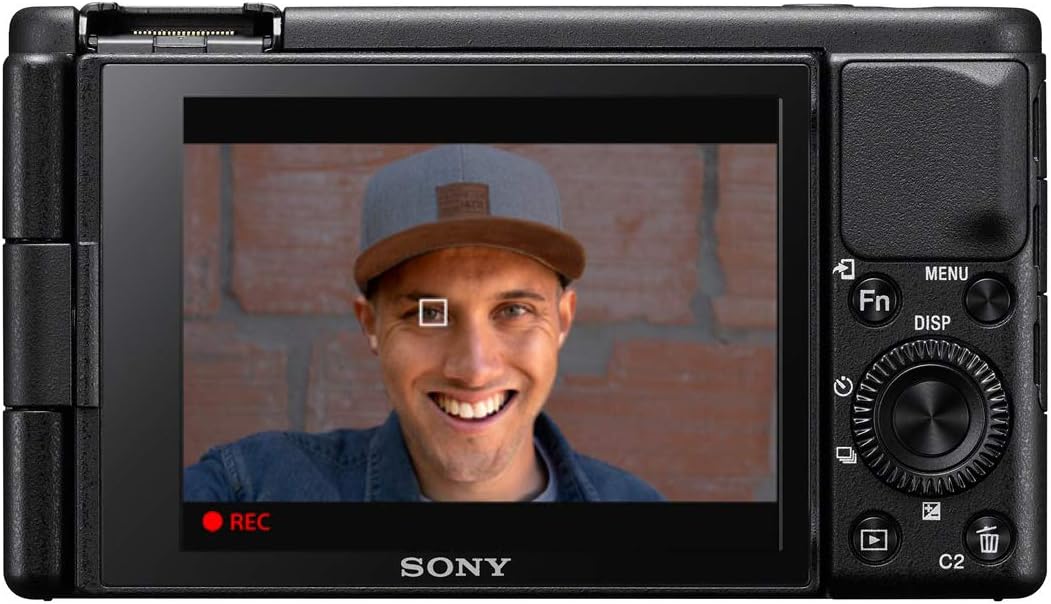Sony ZV-1 Compact Digital Vlogging 4K Video Camera for Content Creators & Vloggers DCZV1/B | Official Sony USA Partner Model | Bundle with Deco Gear Case + Software Kit + 64GB Card + Compact Tripod