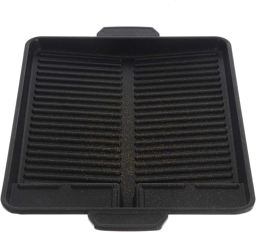 Portable Korean BBQ Grill Pan Non-Stick Charcoal Grill Plate Butane Gas Stove Cooker Party Picnic Terrace Beach Barbecue Tray