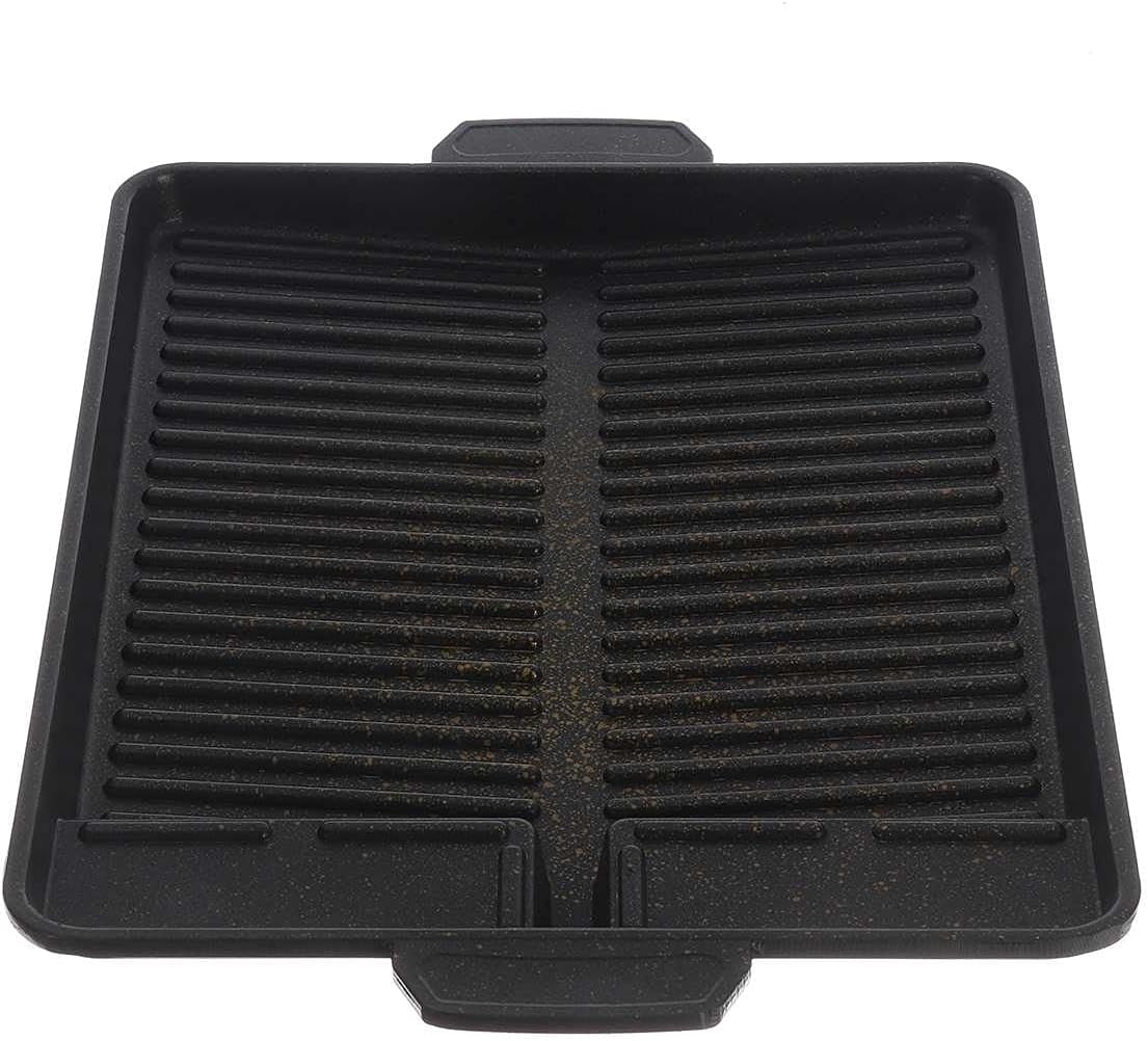 Portable Korean BBQ Grill Pan Non-Stick Charcoal Grill Plate Butane Gas Stove Cooker Party Picnic Terrace Beach Barbecue Tray