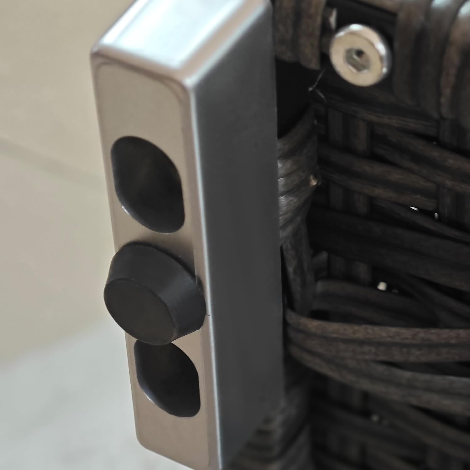 Outsunny Wicker Outdoor Storage Cabinet, Pool Towel Storage Cabinet with Drawer, Freestanding PE Rattan Pool Towel Holder for Indoor, Outdoor Swimming Pool, Spa (Gray)
