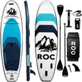 Roc Inflatable Stand Up Paddle Board 10' 6' with Premium SUP Paddle Board Accessories, Wide Stable Design, Non-Slip Comfort Deck for Youth & Adults