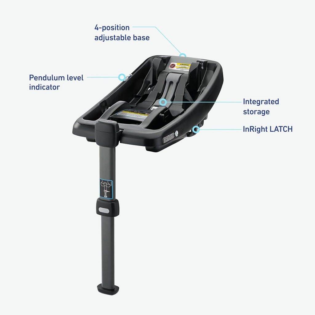 Graco SnugRide SnugLock Infant Car Seat Base ft. Load Leg Technology, Black