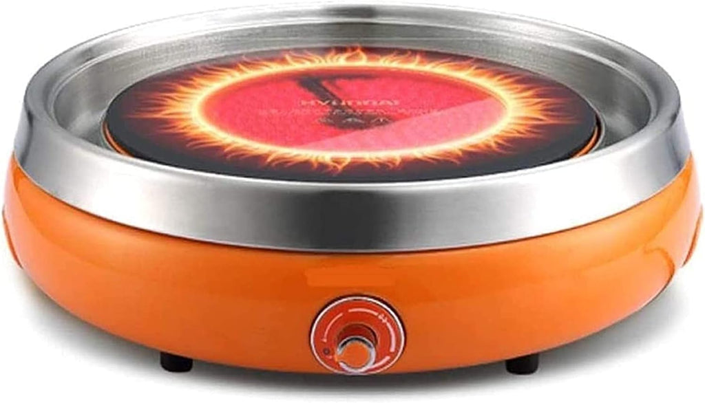 Korean BBQ Grill Electric Griddle Grill Teppanyaki BBQ Hot Plate Camping Low-Fat and Healthy, Non Stick, Adjustable Temperature 1900W,Portable Nonstick Griddle