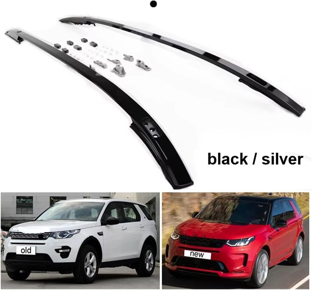 Roof Rack OE Roof Rail/roof Rack Roof Bar Compatible for Land Rover Discovery Sport 2015-2025,gurantee Quality,Free Drill Holes, 8 Years' Old Seller(Silver Color)