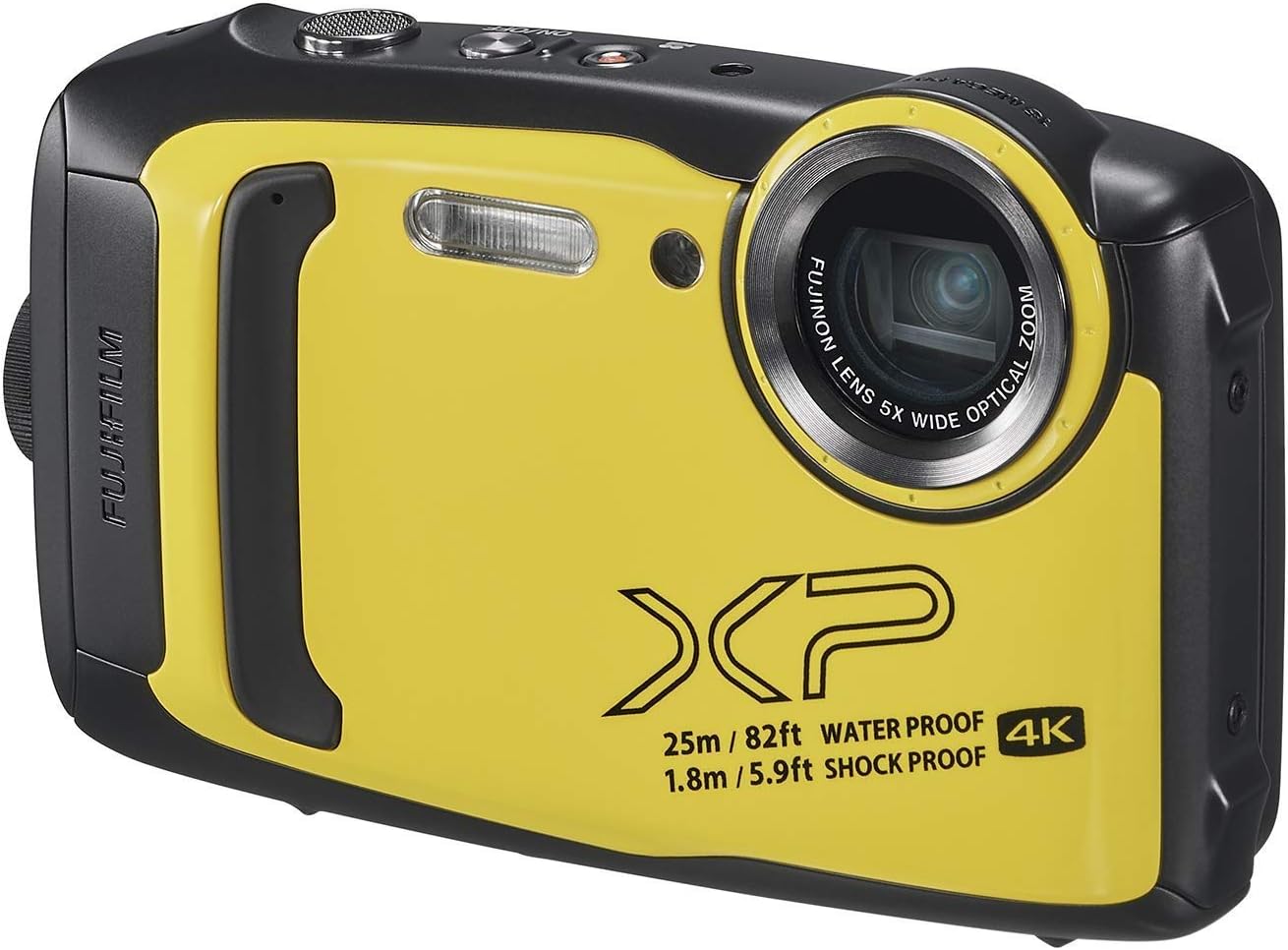 FinePix XP140 Bundle W/SD Card - Yellow