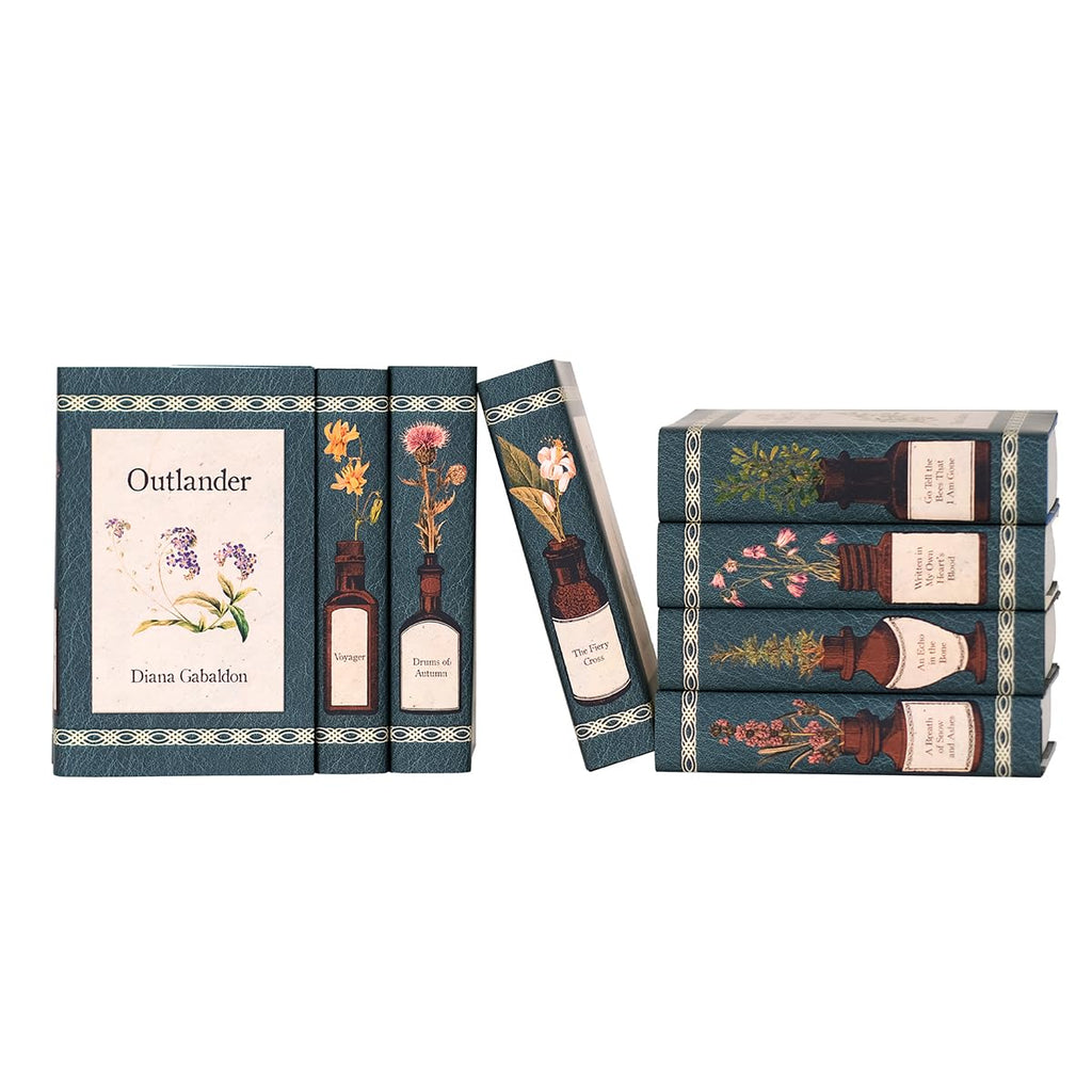 Juniper Books OUTLANDER - 9-VOLUME HARDCOVER BOOK SET CUSTOM COVER DESIGN & ART COVER PRINTS - AUTHOR DIANA GABALDON
