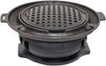 Portable BBQ Grill, Korean BBQ Grill Charcoal Cast Iron 5-10 People Indoor Outdoor Multicolor(I)