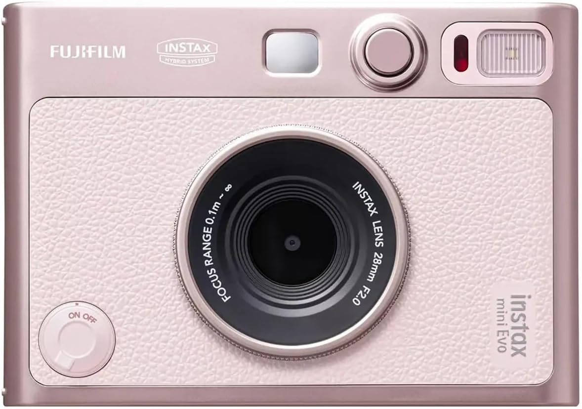 Fujifilm Instax Mini EVO Instant Camera (Pink)
